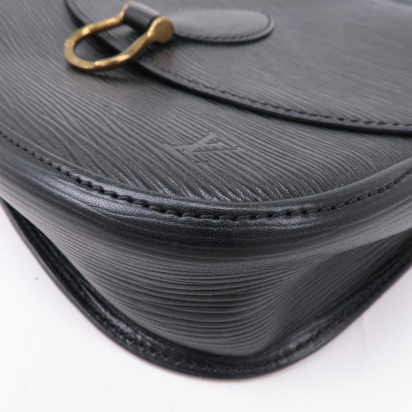Louis Vuitton Epi Saint Cloud Shoulder Bag Black Noir M52192