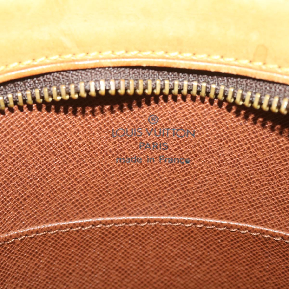 Louis Vuitton Brown Canvas Drouot shoulder bag