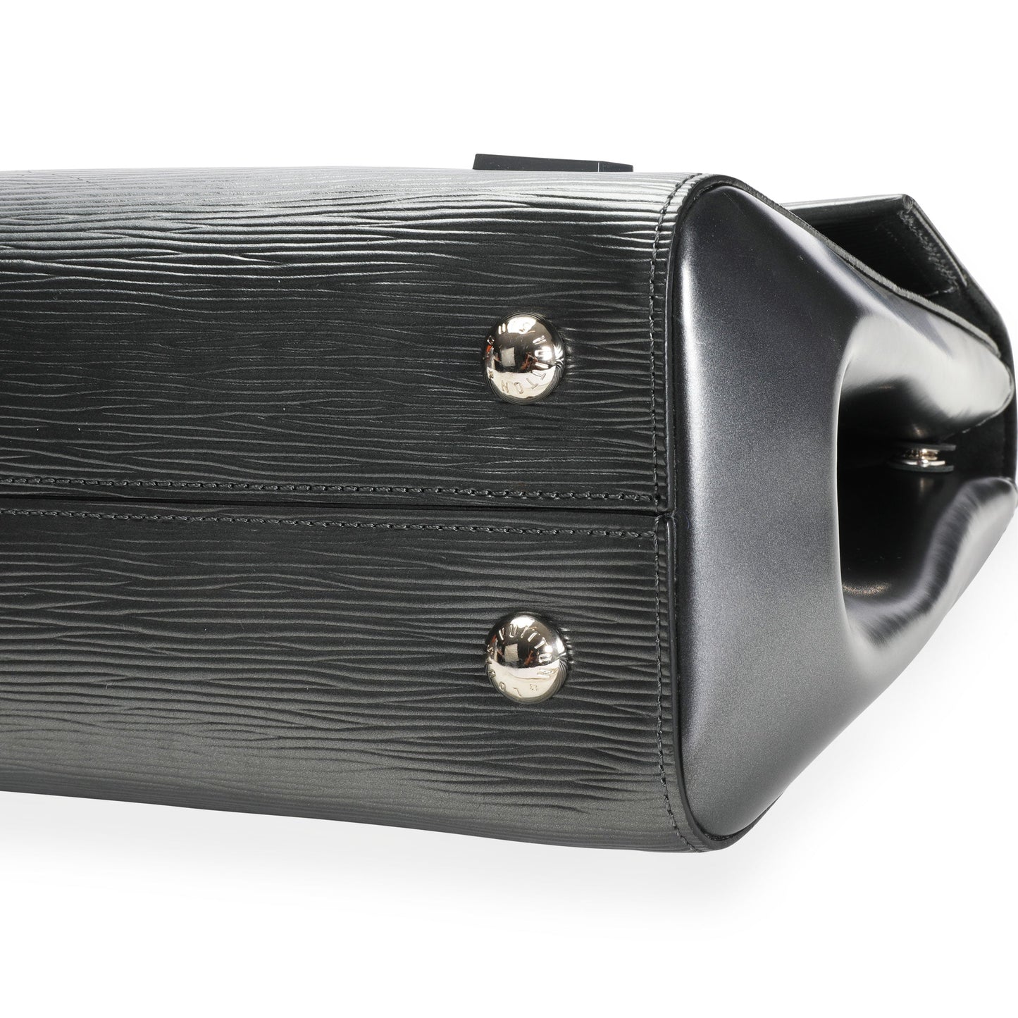 LOUIS VUITTON Anthracite Nacre Epi Leather Cluny MM