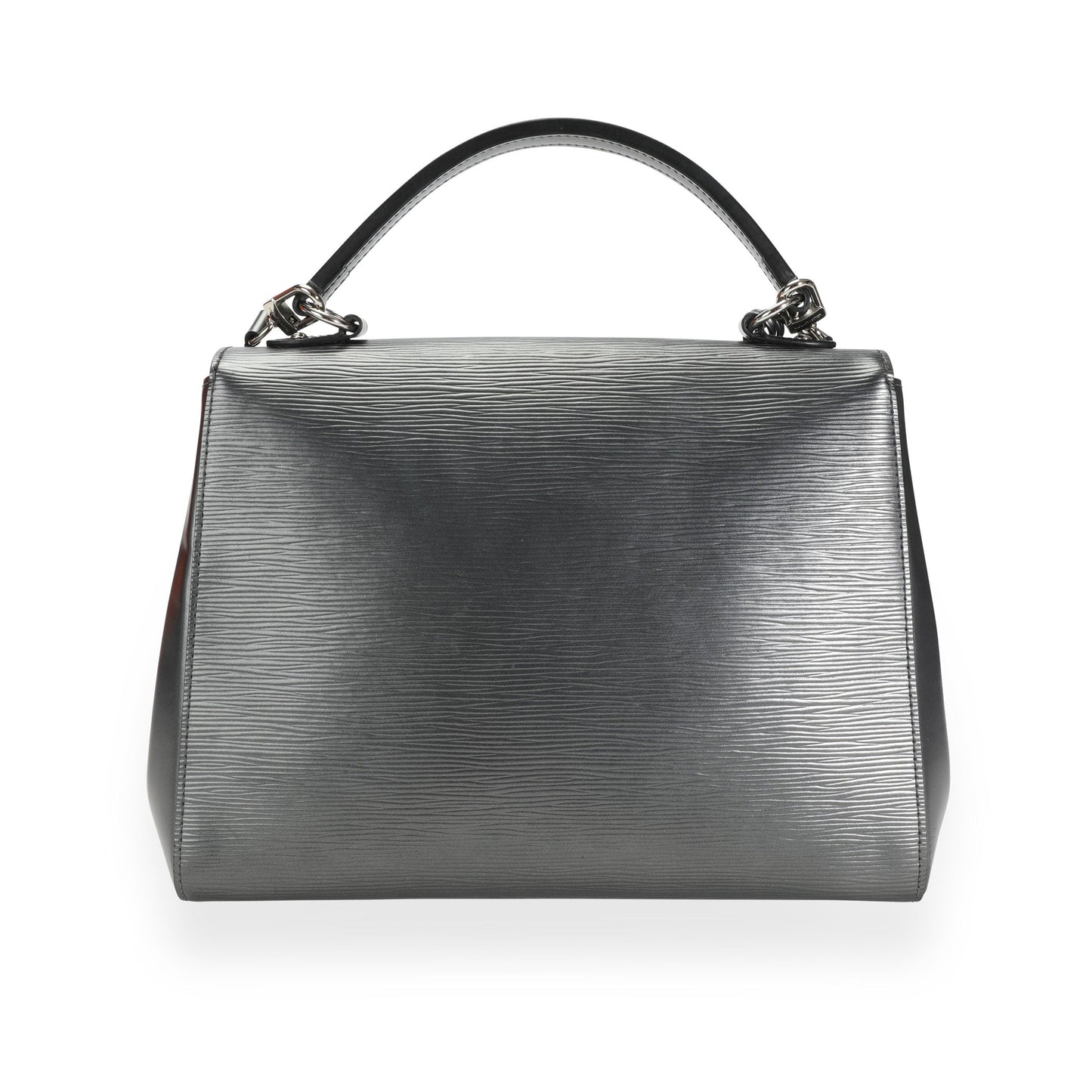 LOUIS VUITTON Anthracite Nacre Epi Leather Cluny MM