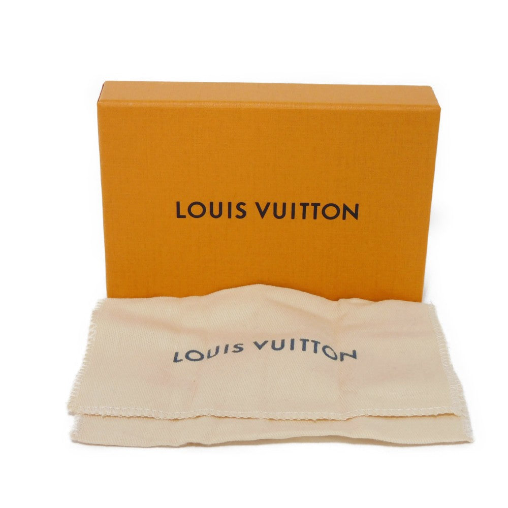 LOUIS VUITTON Bifold Wallet M62361 Monogram canvas x grain leather (embossed) Rose valerine Monogram Portomone Rosary
