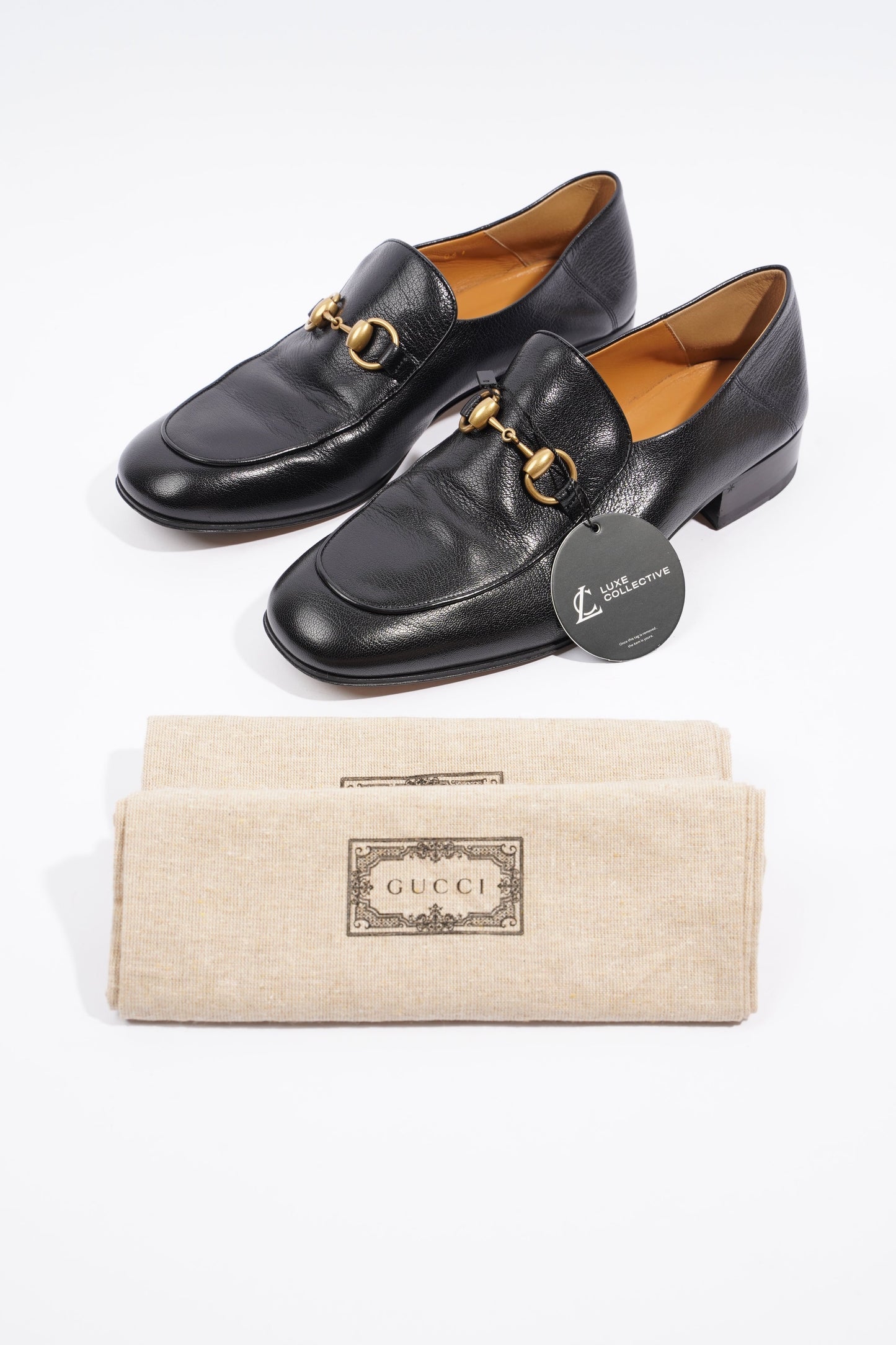 Gucci Horsebit Loafer Black Leather EU 40 UK 7