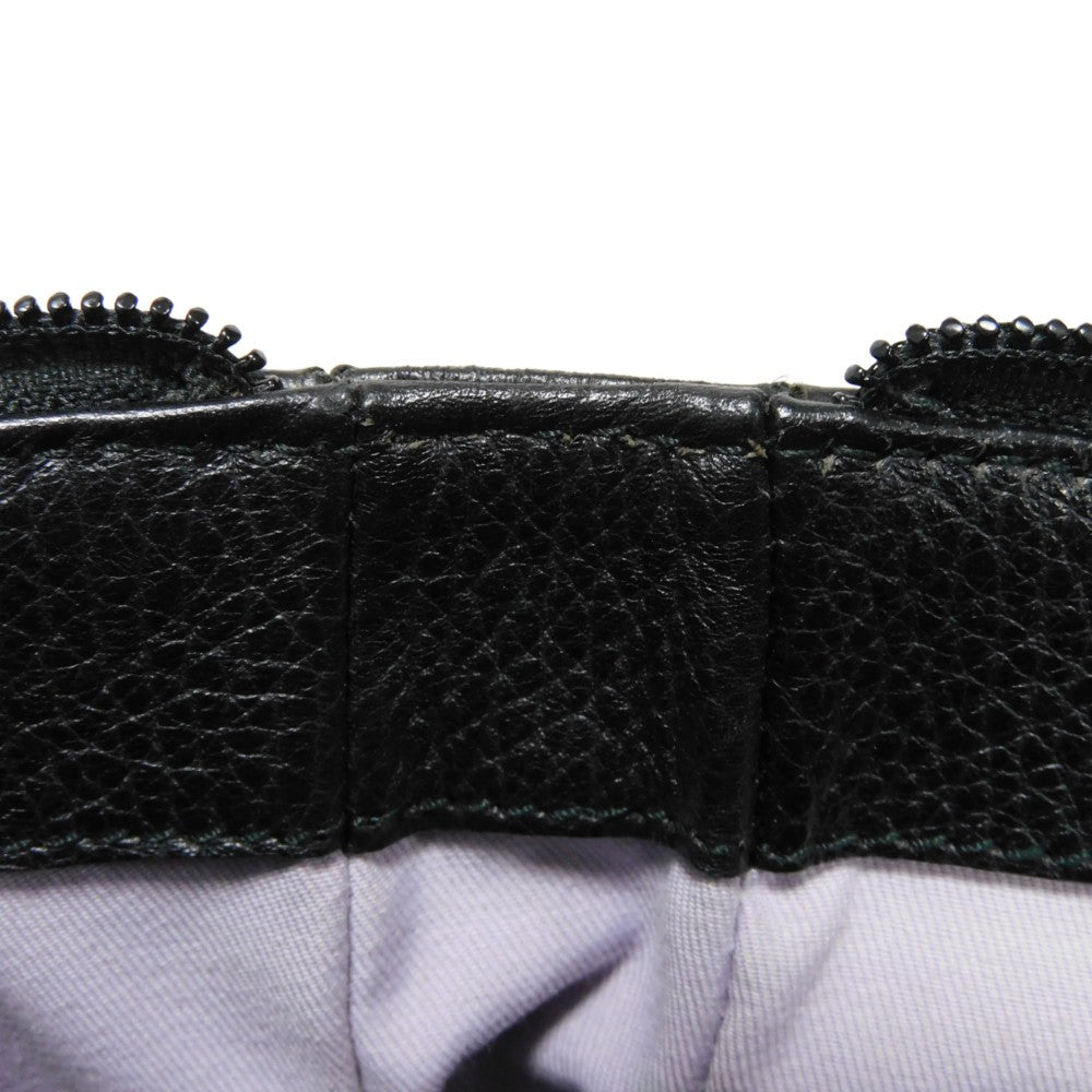 GUCCI Shoulder Bag 257301 Calf leather (embossed) black GG Shima Messenger bag