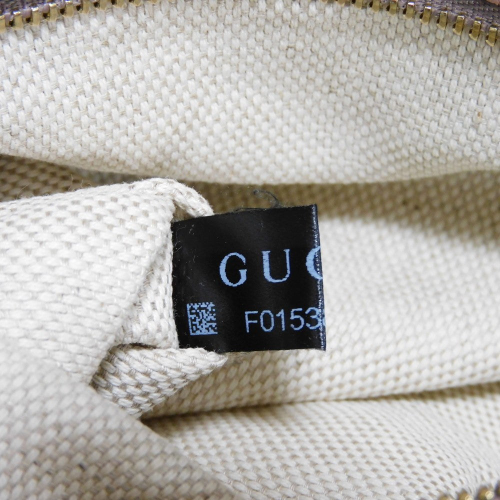 GUCCI Tote Bag 336751 Calf leather (embossed) pink beige Interlocking G Soho Mini Tote