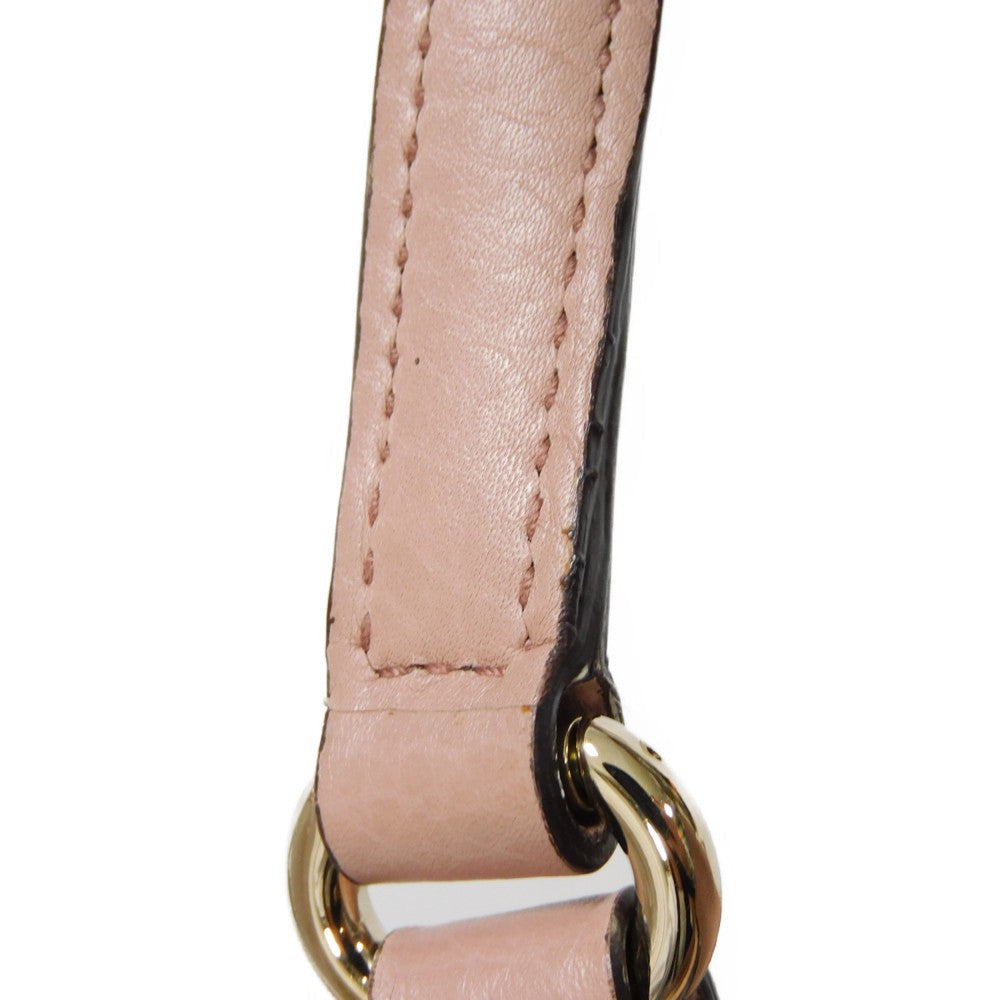 GUCCI Tote Bag 336751 Calf leather (embossed) pink beige Interlocking G Soho Mini Tote