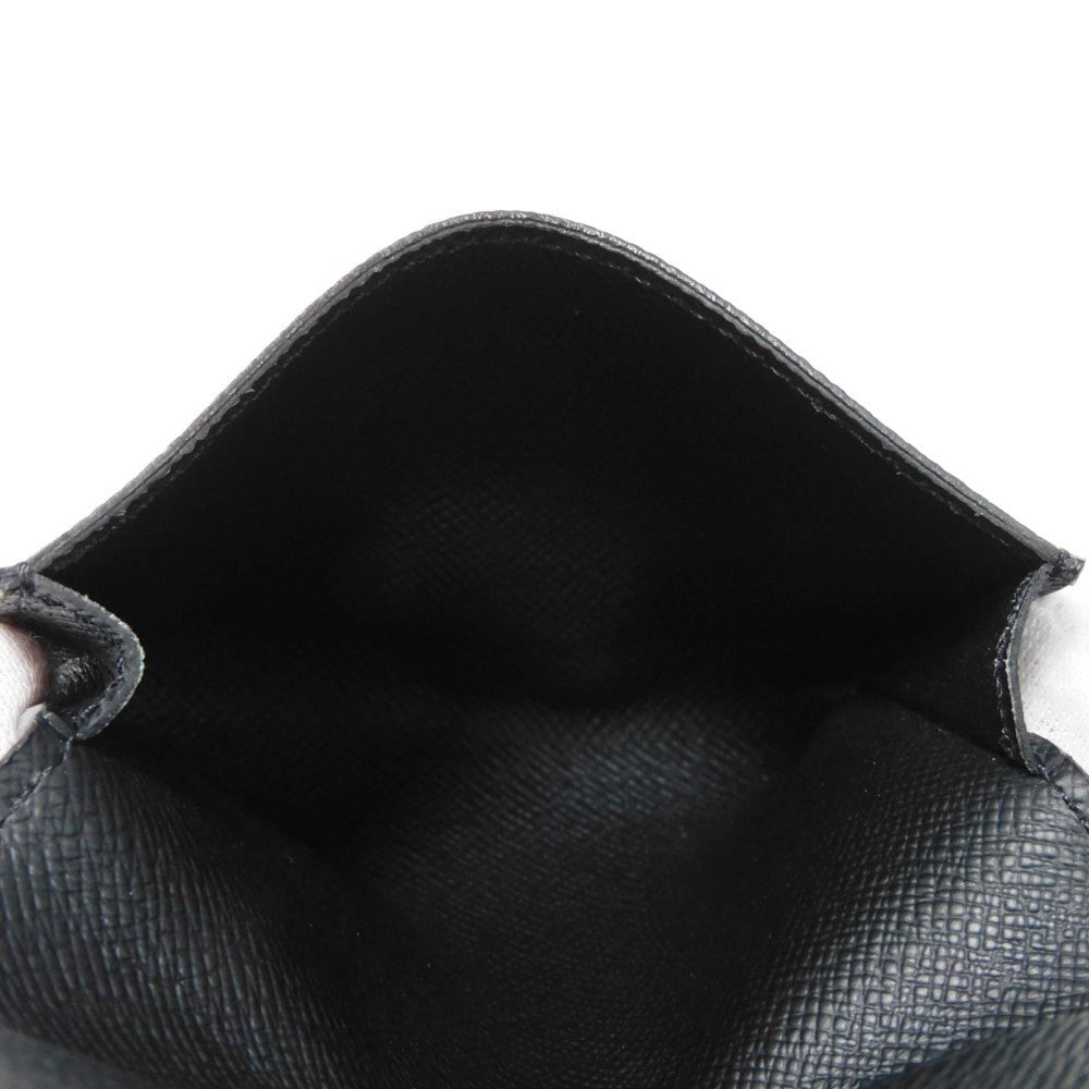 LOUIS VUITTON Card Case N63338 Damier Graphite canvas x grained leather (embossed) Noir Damier Graphite Anneveld Cult de Visit