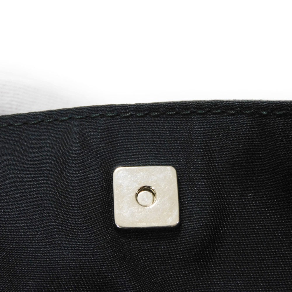 GUCCI Tote Bag 268639 G1X9R 1001 GG nylon canvas x calf leather black GG nylon logo tote