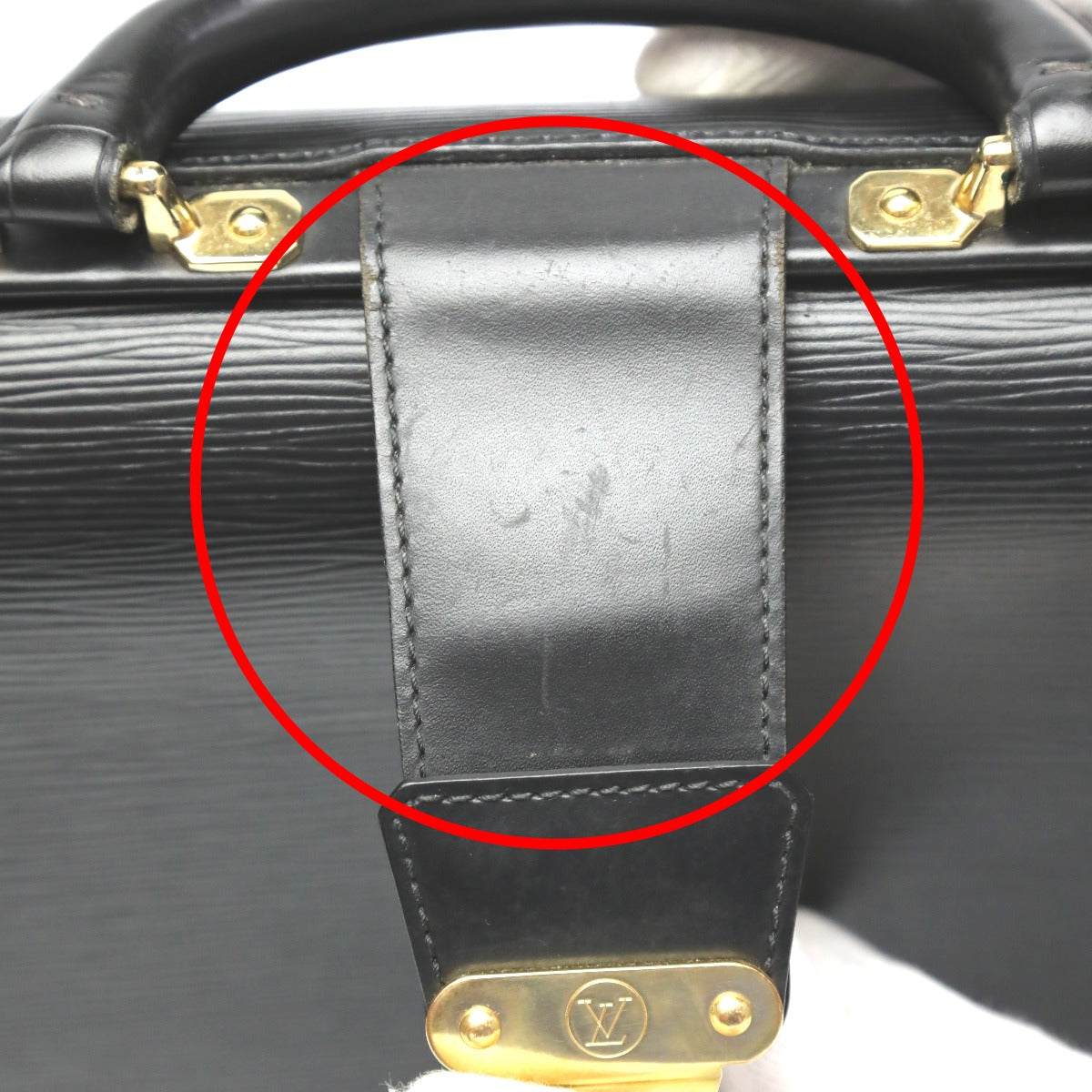 LOUIS VUITTON Business bag M54352 Epi Leather black Briefcase Epi Fermoire mens Used