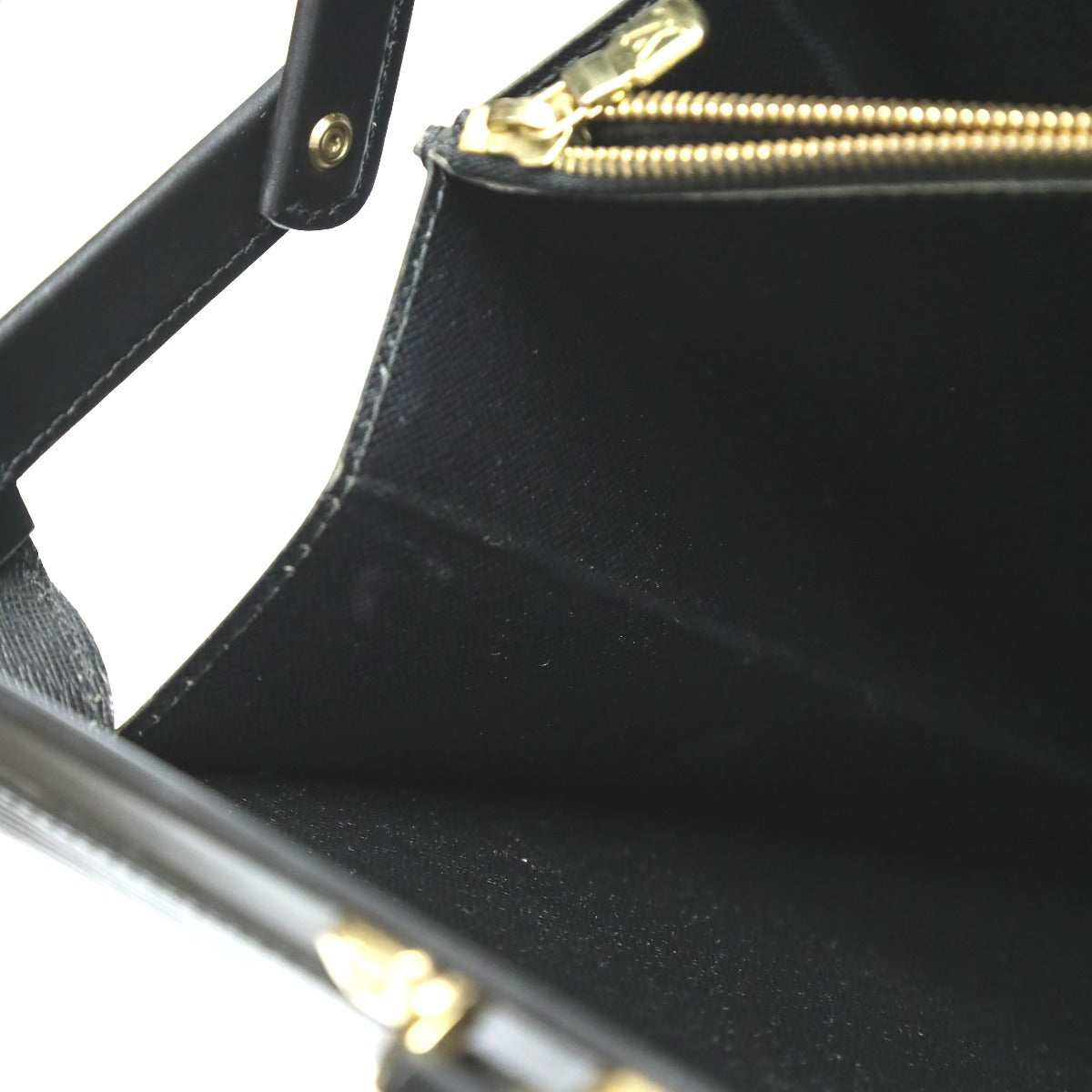 LOUIS VUITTON Business bag M54352 Epi Leather black Briefcase Epi Fermoire mens Used