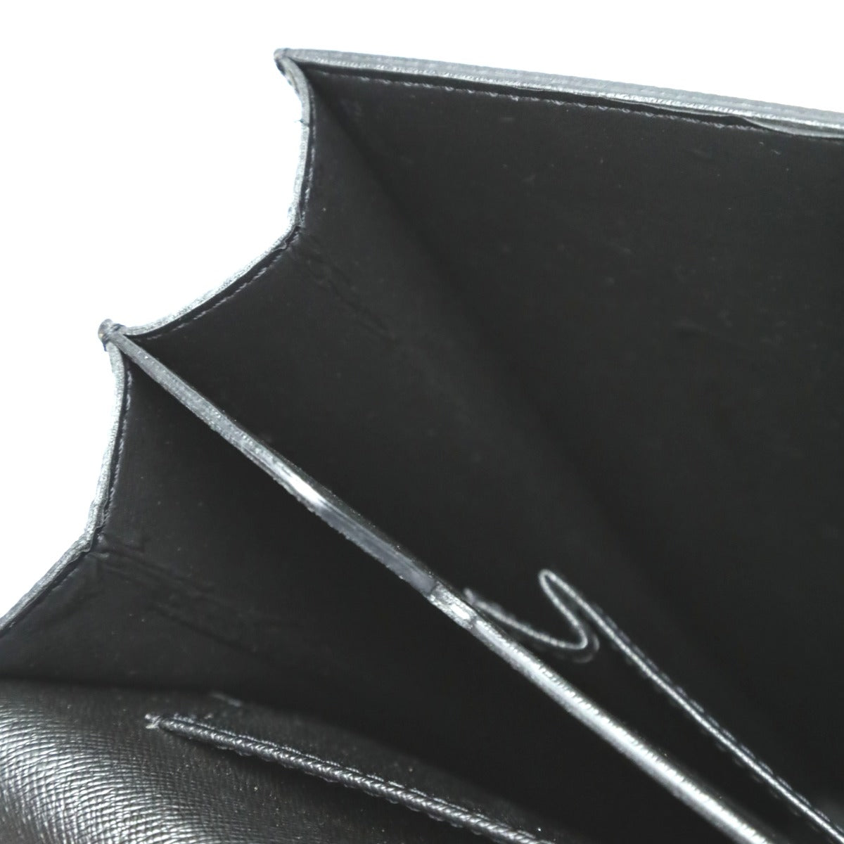 LOUIS VUITTON Handbag M30032 Taiga black Documents bag Taiga Serviet Moskova mens Used