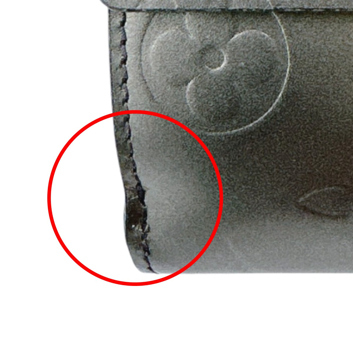 LOUIS VUITTON Bifold Wallet M65112 Monogram mat Noir Wallet with card pocket Monogram Porte Monnaie Billets Cartes Credit unisex(Unisex) Used