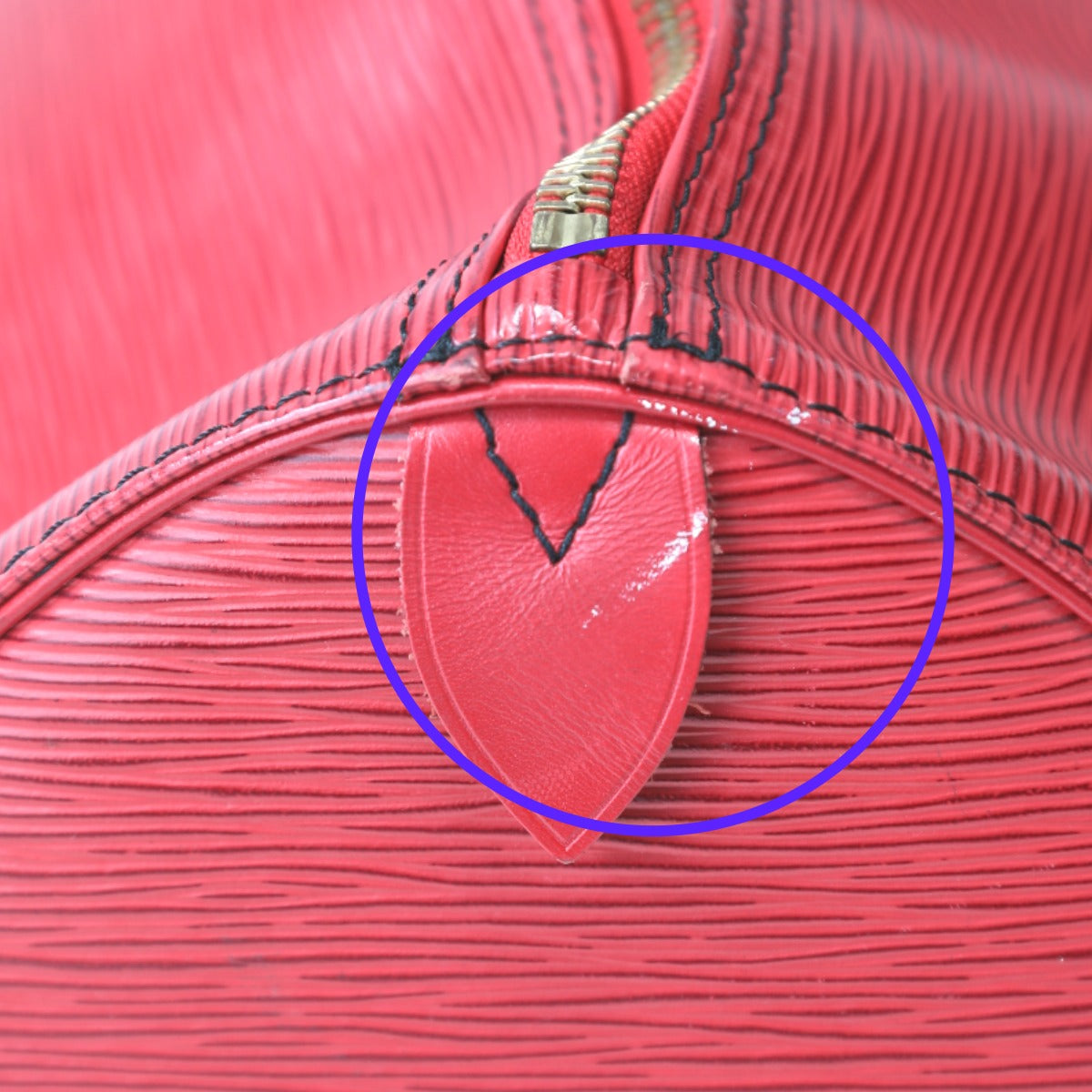 LOUIS VUITTON Boston Duffel bag M42967 Epi Leather Castilian red Epi Keepall 50