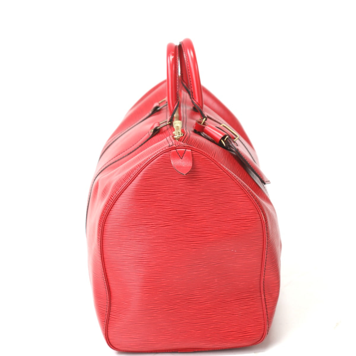 LOUIS VUITTON Boston Duffel bag M42967 Epi Leather Castilian red Epi Keepall 50