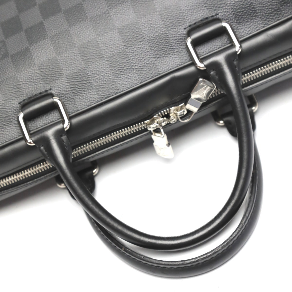 LOUIS VUITTON Business bag N63298 Damier canvas Damier Cobalt Damier Dandy Briefcase