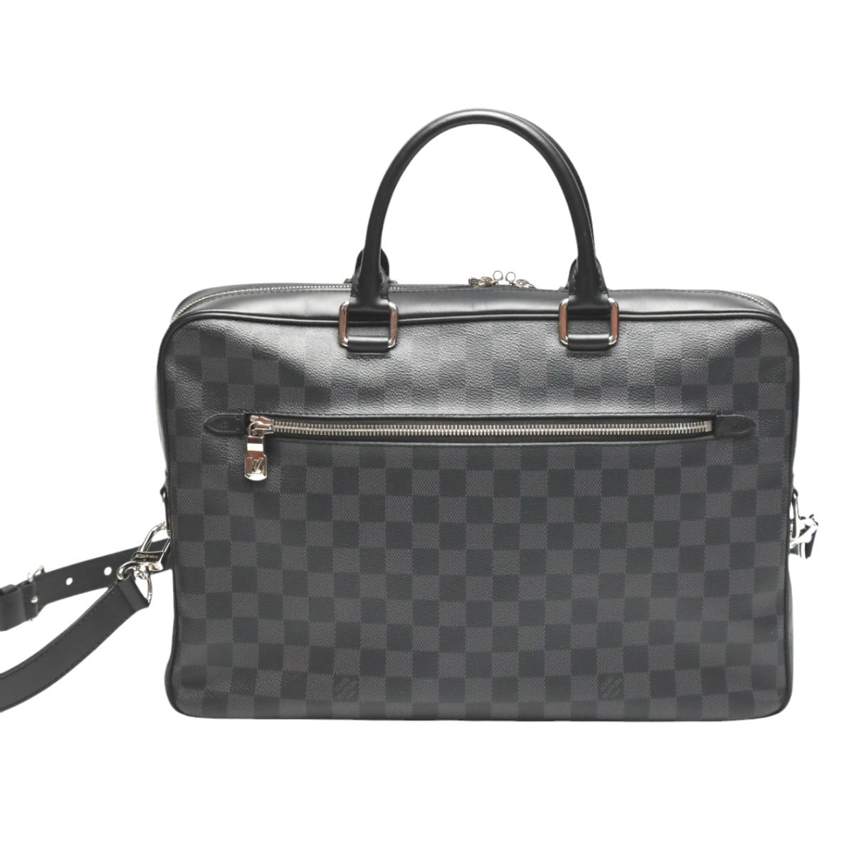 LOUIS VUITTON Business bag N63298 Damier canvas Damier Cobalt Damier Dandy Briefcase