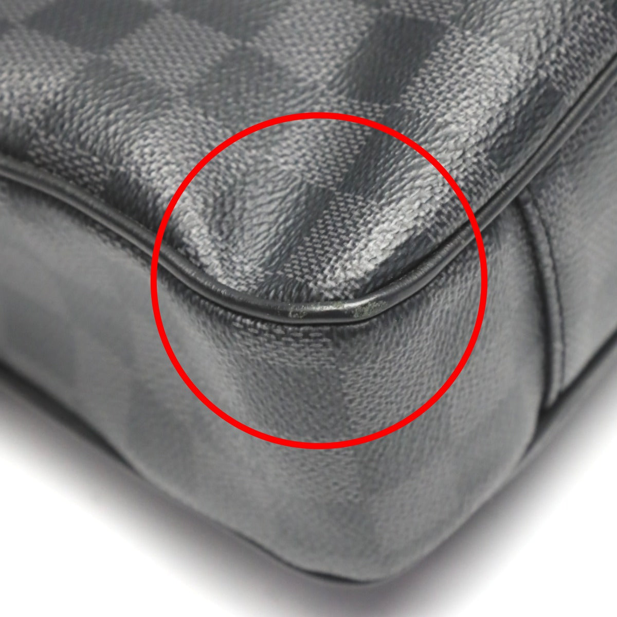 LOUIS VUITTON Business bag N63298 Damier canvas Damier Cobalt Damier Dandy Briefcase