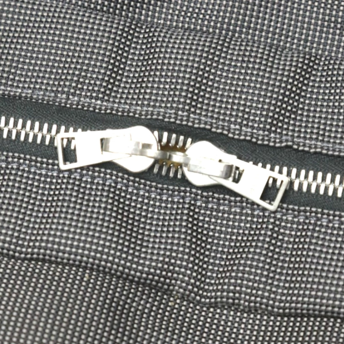 HERMES Tote Bag canvas gray Her Line canvas