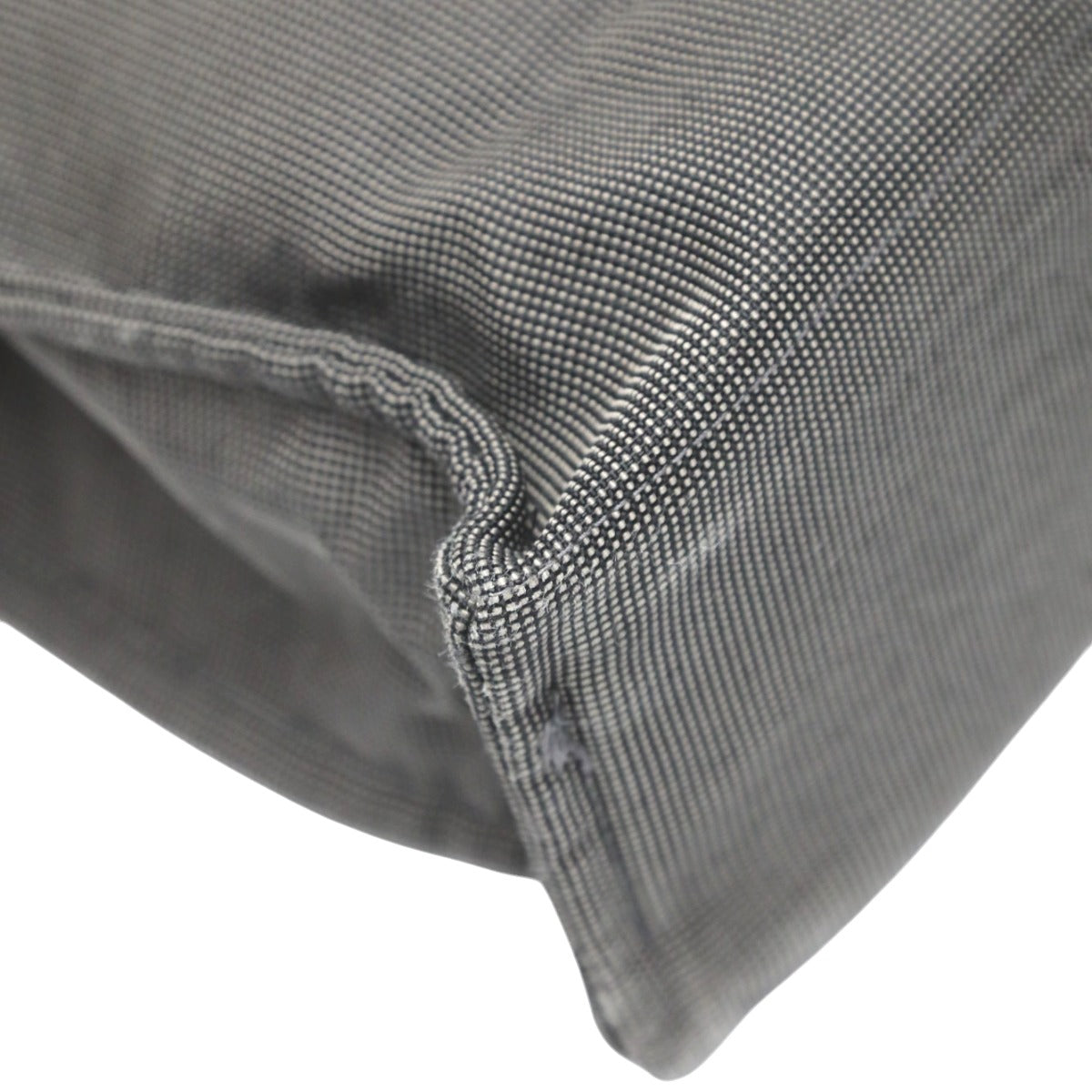 HERMES Tote Bag canvas gray Her Line canvas