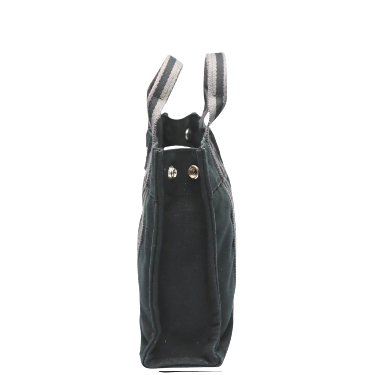 HERMES Tote Bag canvas gray Her Line Tote PM