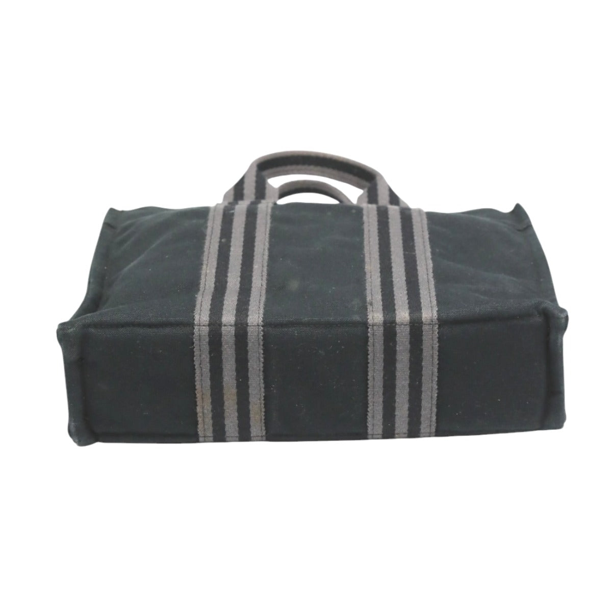 HERMES Tote Bag canvas gray Her Line Tote PM