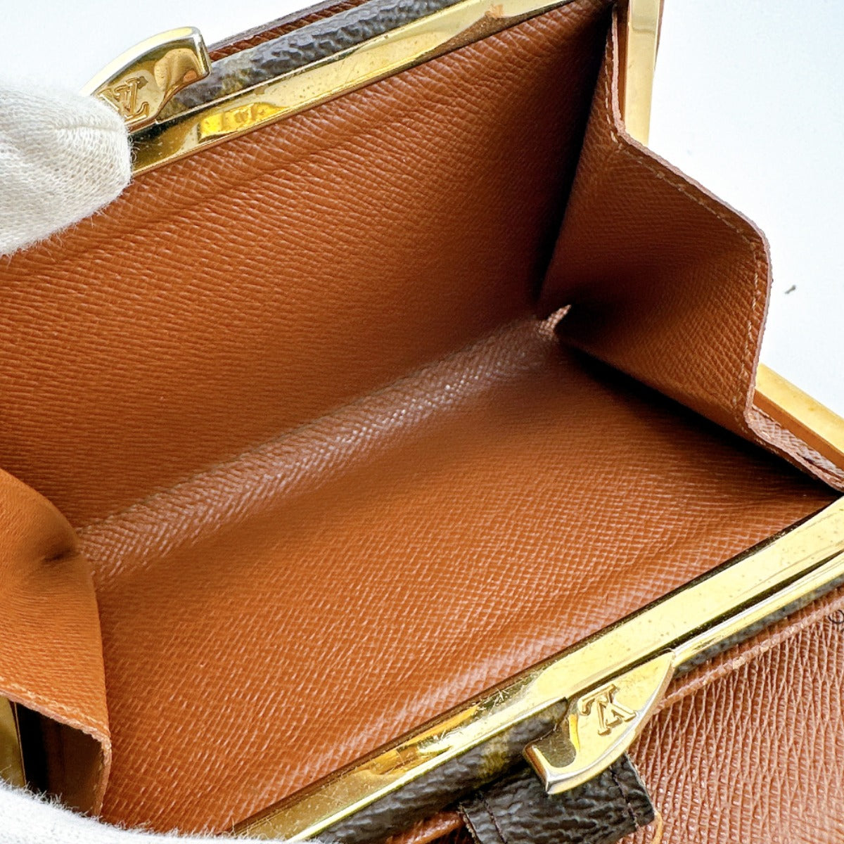 LOUIS VUITTON Bifold Wallet M61663 Monogram canvas Brown Clasp wallet with card pocket Monogram Porto Monet Viet Vienoa Women Used