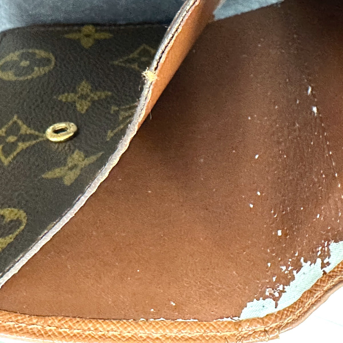 LOUIS VUITTON Bifold Wallet M61663 Monogram canvas Brown Clasp wallet with card pocket Monogram Porto Monet Viet Vienoa Women Used