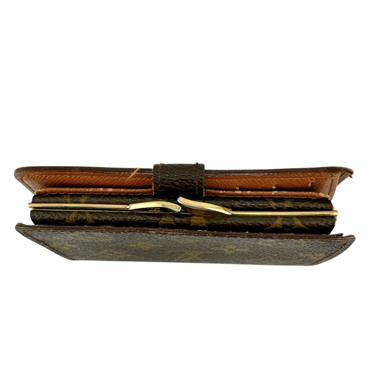 LOUIS VUITTON Bifold Wallet M61663 Monogram canvas Brown Clasp wallet with card pocket Monogram Porto Monet Viet Vienoa Women Used