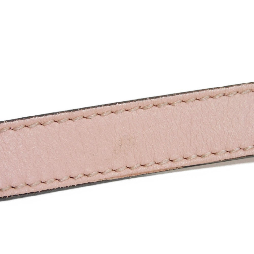 GUCCI Handbag 453767 DVU0G 5909 Smooth Calfskin Leather Light pink Bamboo Faux Pearl Nimfair Small