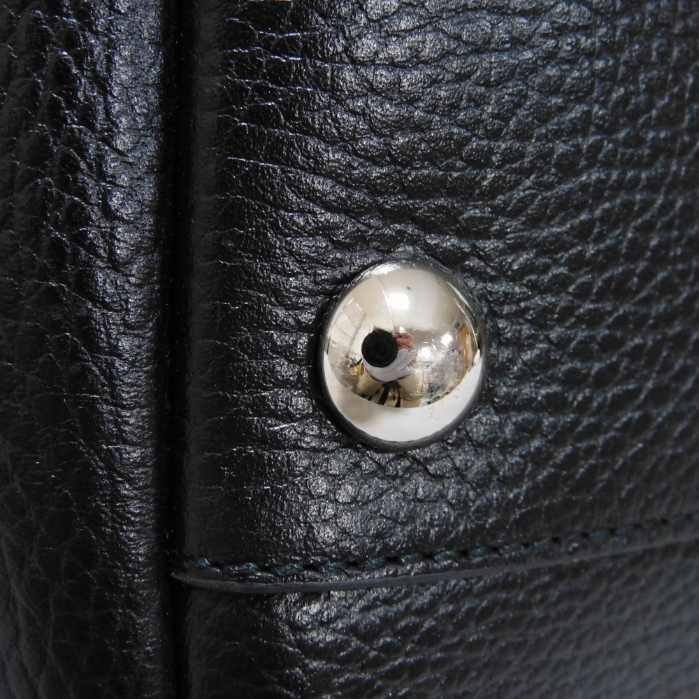 GUCCI Handbag 449180 G1XXN 8615 GG nylon canvas x calf leather black GG nylon Boston Duffel bag