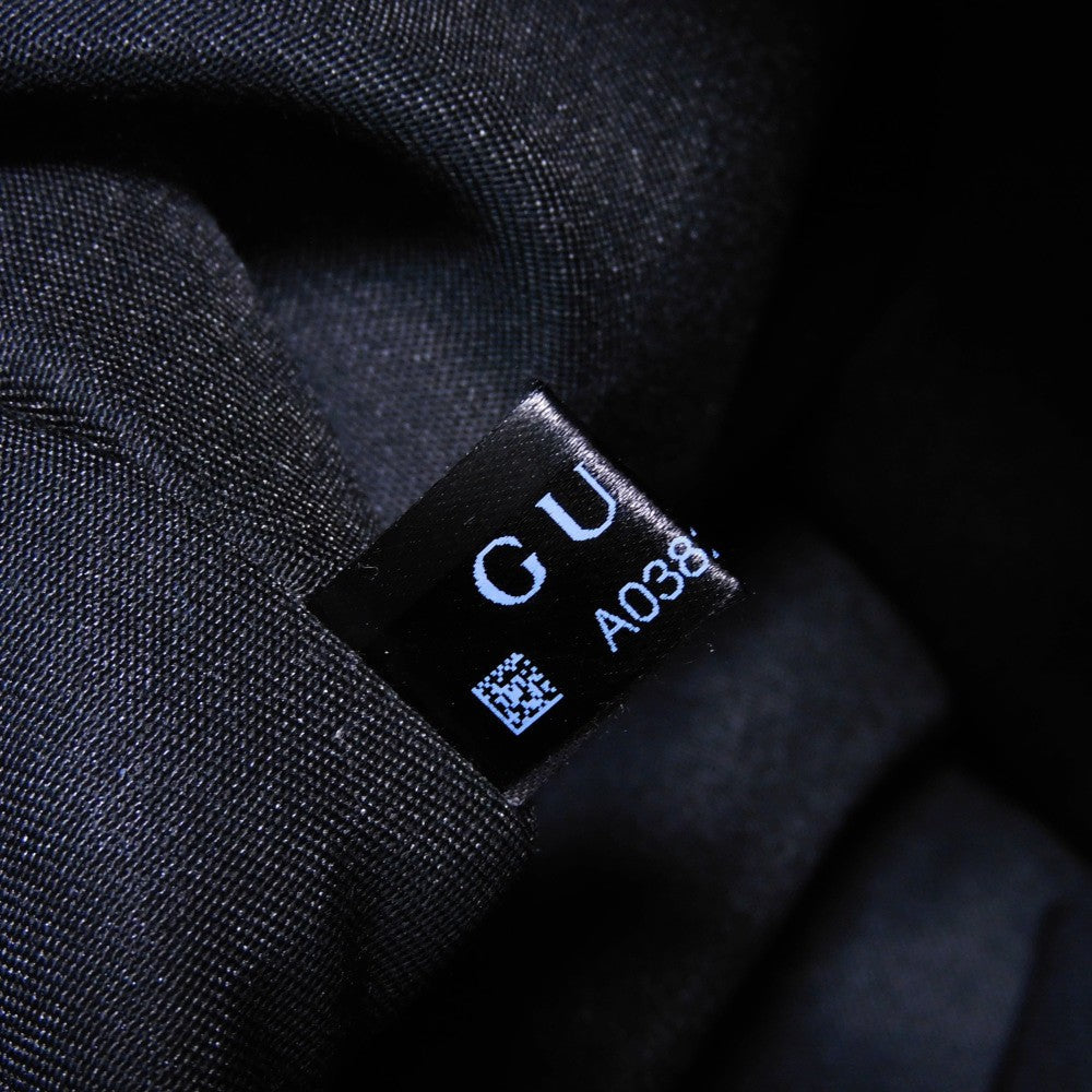 GUCCI Handbag 449180 G1XXN 8615 GG nylon canvas x calf leather black GG nylon Boston Duffel bag