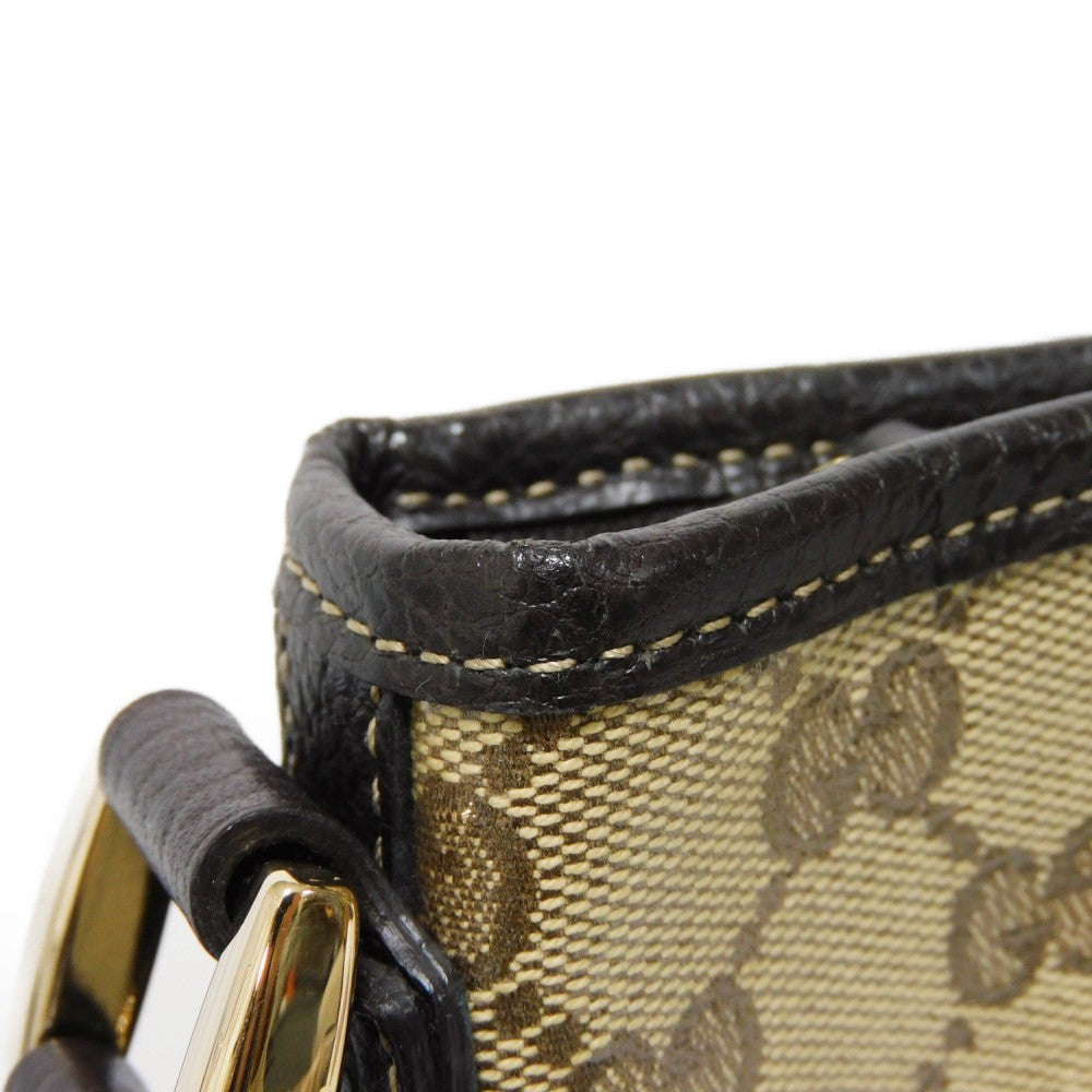 GUCCI Shoulder Bag 268642 GG Crystal Canvas (Plastics finish) beige GG crystal abby messenger bag