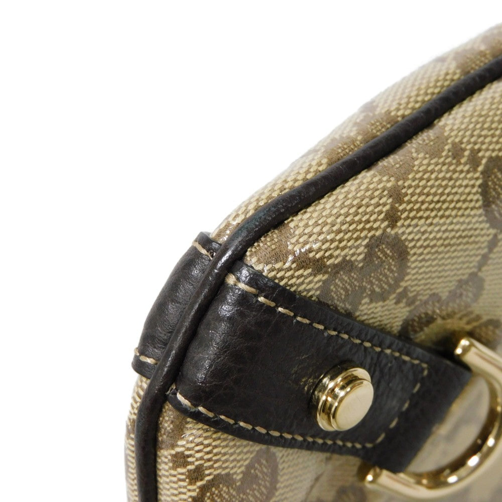 GUCCI Shoulder Bag 268642 GG Crystal Canvas (Plastics finish) beige GG crystal abby messenger bag