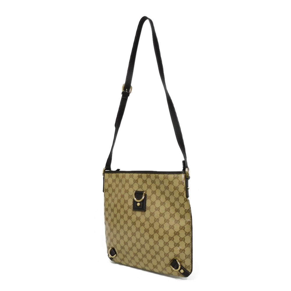 GUCCI Shoulder Bag 268642 GG Crystal Canvas (Plastics finish) beige GG crystal abby messenger bag