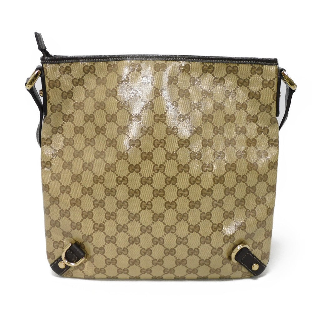 GUCCI Shoulder Bag 268642 GG Crystal Canvas (Plastics finish) beige GG crystal abby messenger bag