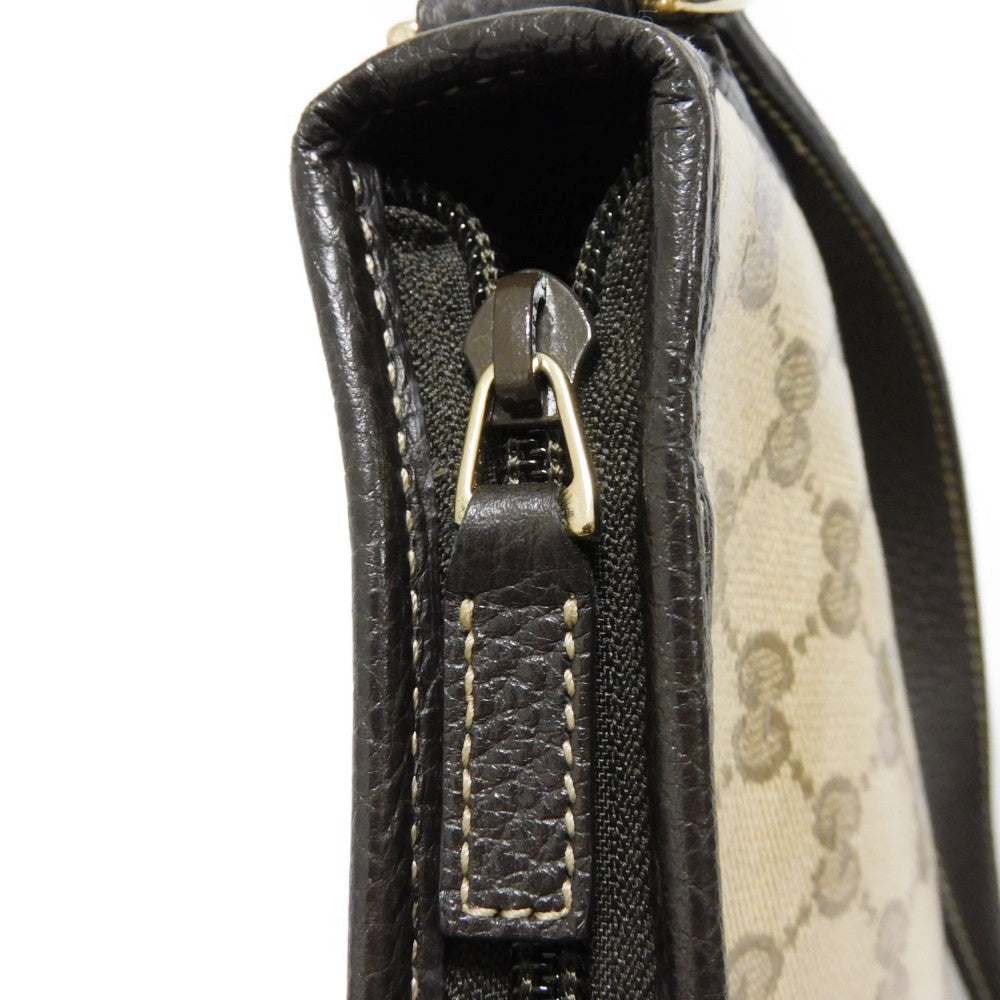 GUCCI Shoulder Bag 268642 GG Crystal Canvas (Plastics finish) beige GG crystal abby messenger bag