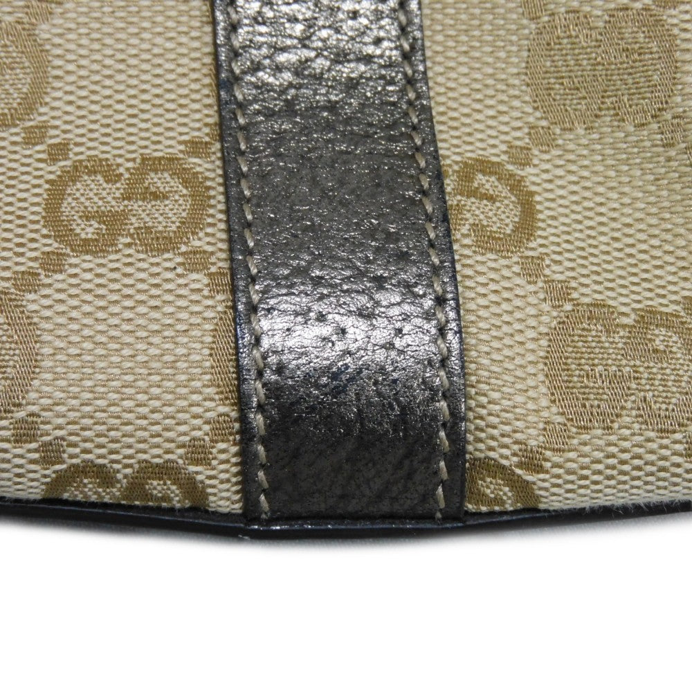 GUCCI Tote Bag 141470 GG canvas x calf leather beige GG canvas Abby Tote