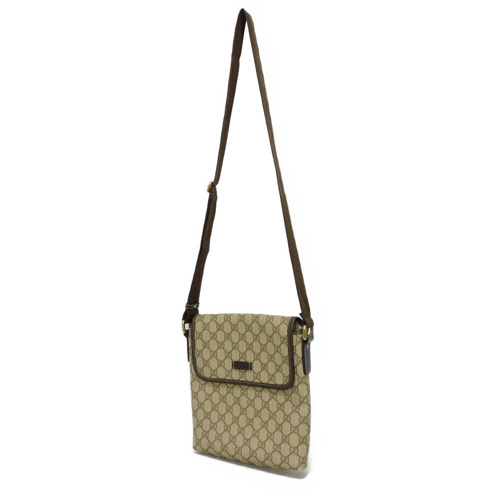 GUCCI Shoulder Bag 223666 GG Plus Canvas (PVC-coated) x Canvas beige GG plus Mini messenger bag