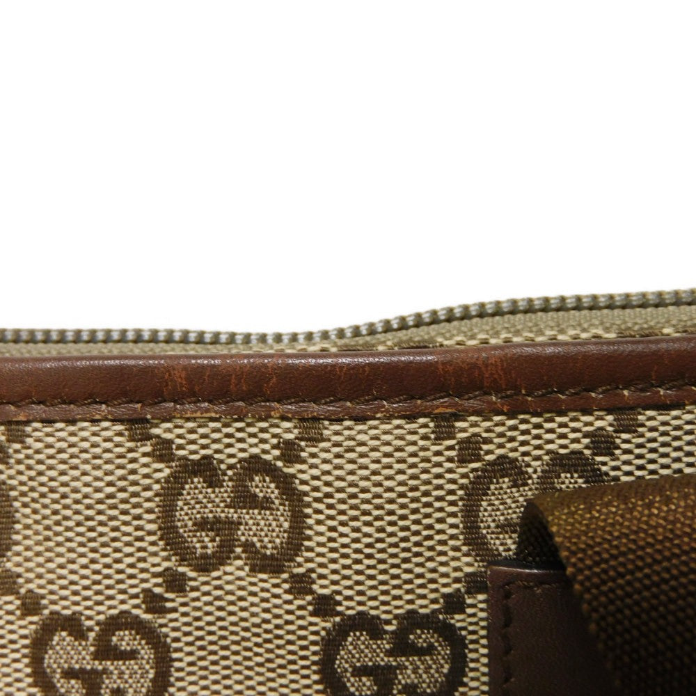 GUCCI Tote Bag 28893 GG canvas x calf leather beige GG canvas logo mini tote