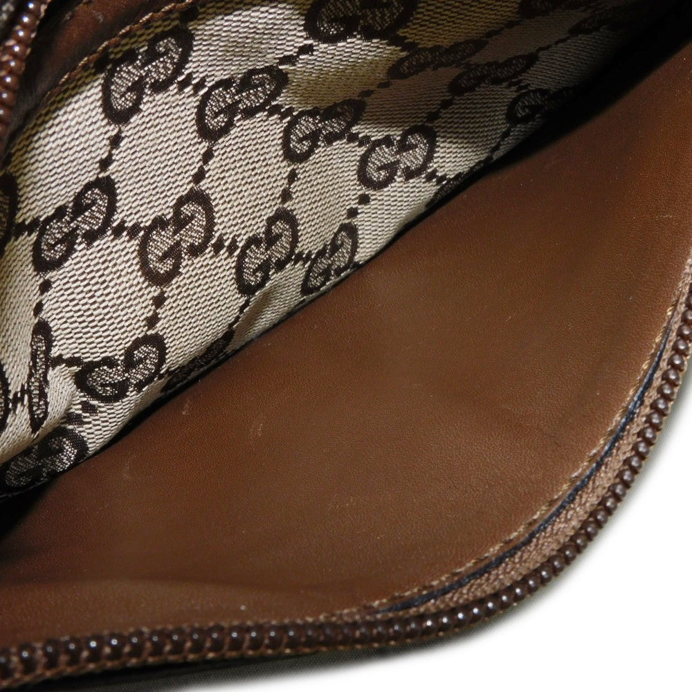 GUCCI Tote Bag 28893 GG canvas x calf leather beige GG canvas logo mini tote