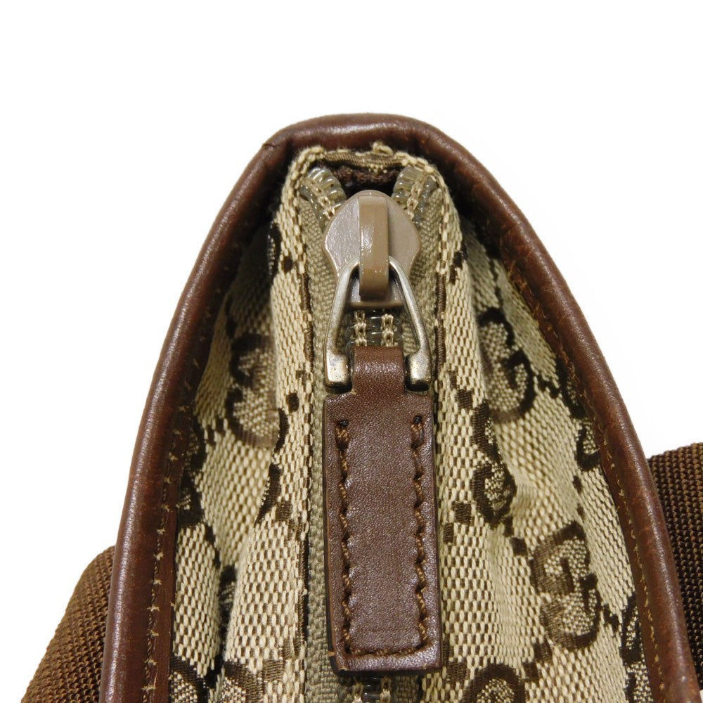 GUCCI Tote Bag 28893 GG canvas x calf leather beige GG canvas logo mini tote
