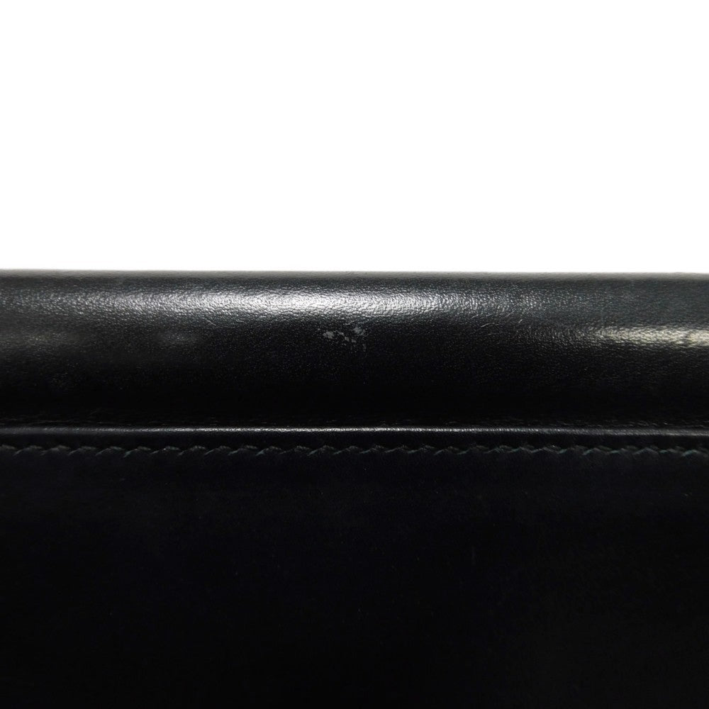 GUCCI Handbag 453766 DVU0G 1000 Smooth Calfskin Leather black Bamboo Faux Pearl Nim Fair Medium