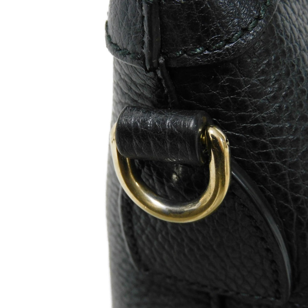 GUCCI Tote Bag 449659 CAO0G 1000 Textured leather black Interlocking G Miss GG Tote
