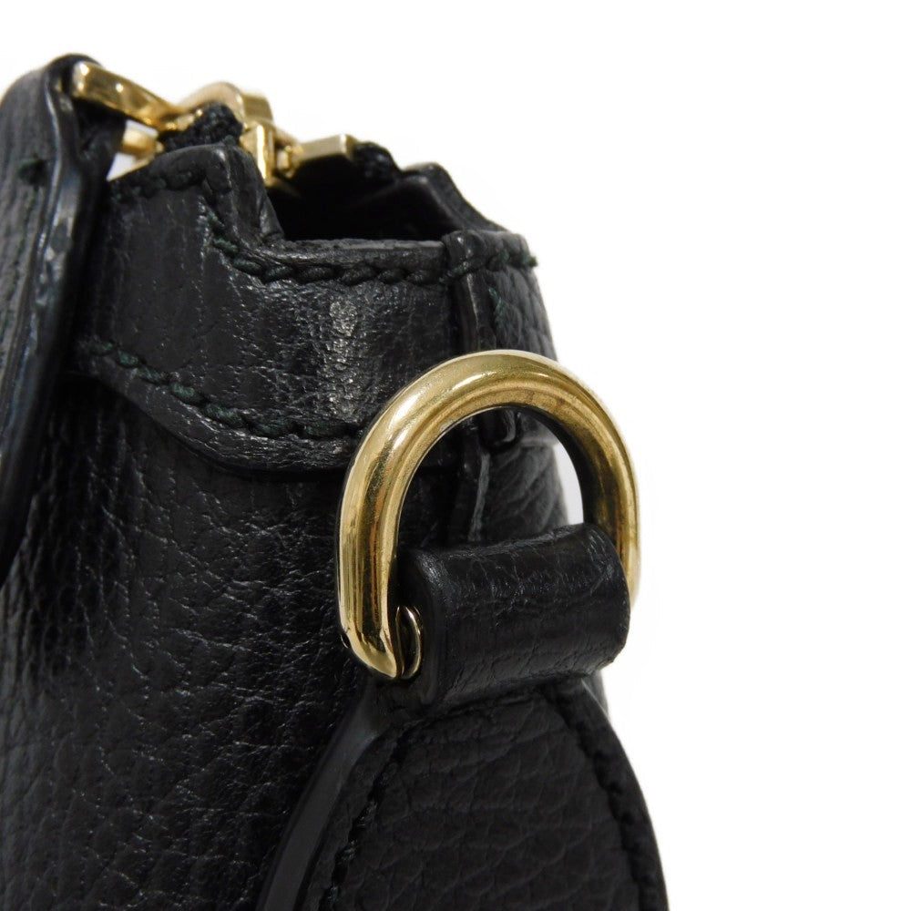 GUCCI Tote Bag 449659 CAO0G 1000 Textured leather black Interlocking G Miss GG Tote
