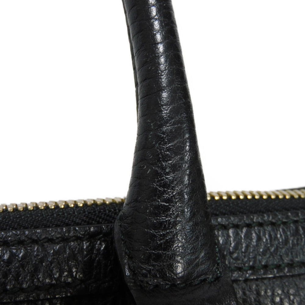 GUCCI Tote Bag 449659 CAO0G 1000 Textured leather black Interlocking G Miss GG Tote