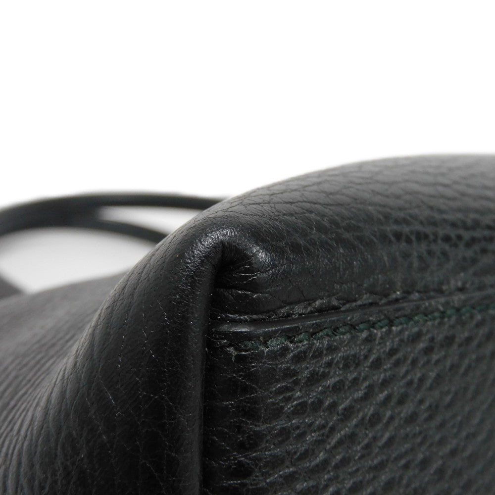 GUCCI Tote Bag 449659 CAO0G 1000 Textured leather black Interlocking G Miss GG Tote