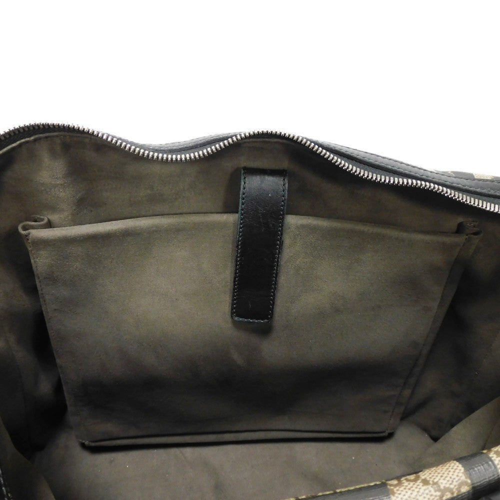 GUCCI Handbag 406384 KVX2N 9769 GG Supreme canvas (polyurethane processing) x Calfskin leather beige GG Supreme GG Kaleido Briefcase