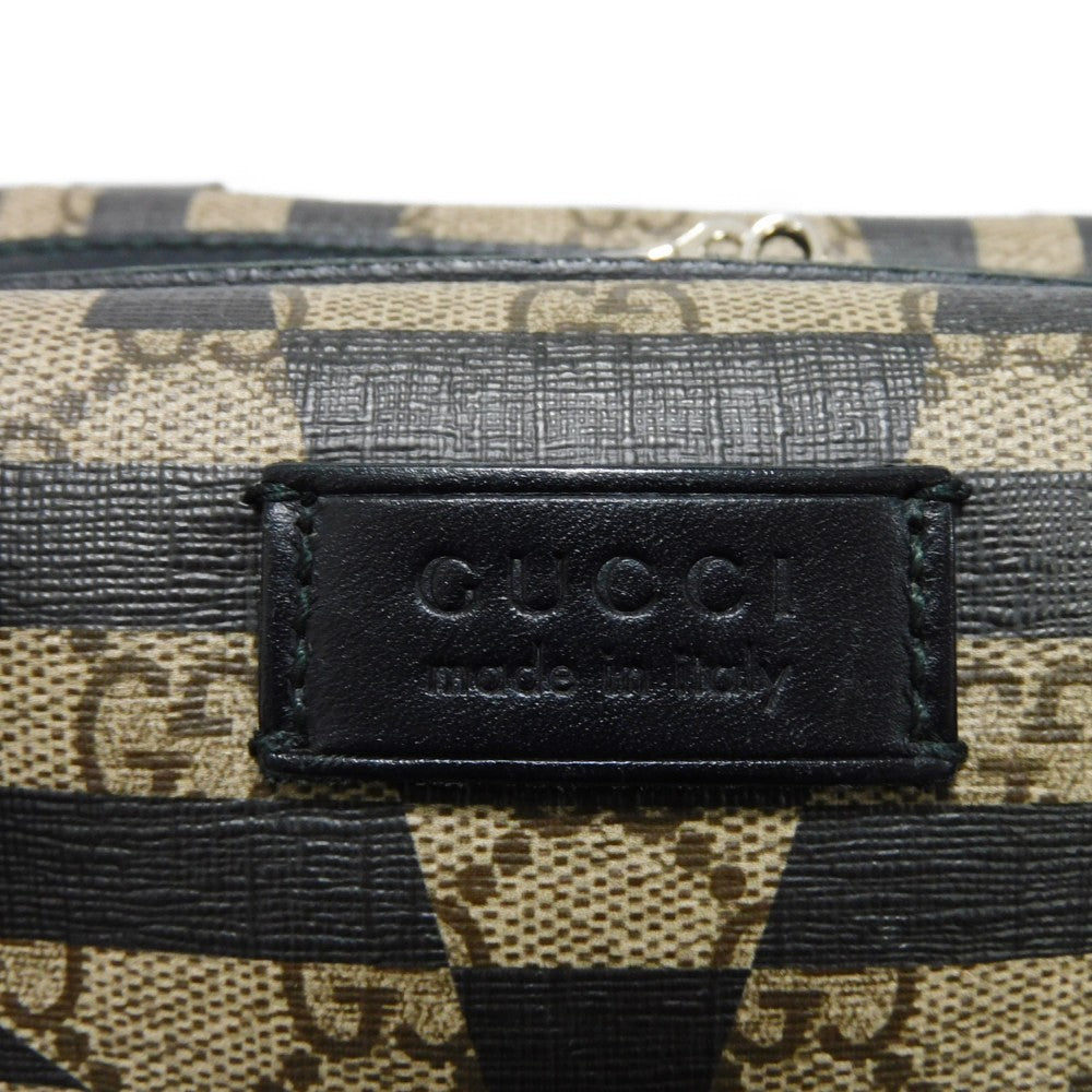 GUCCI Handbag 406384 KVX2N 9769 GG Supreme canvas (polyurethane processing) x Calfskin leather beige GG Supreme GG Kaleido Briefcase