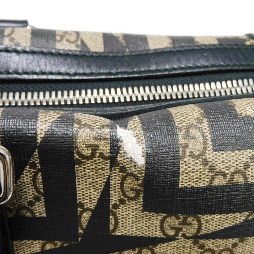 GUCCI Handbag 406384 KVX2N 9769 GG Supreme canvas (polyurethane processing) x Calfskin leather beige GG Supreme GG Kaleido Briefcase