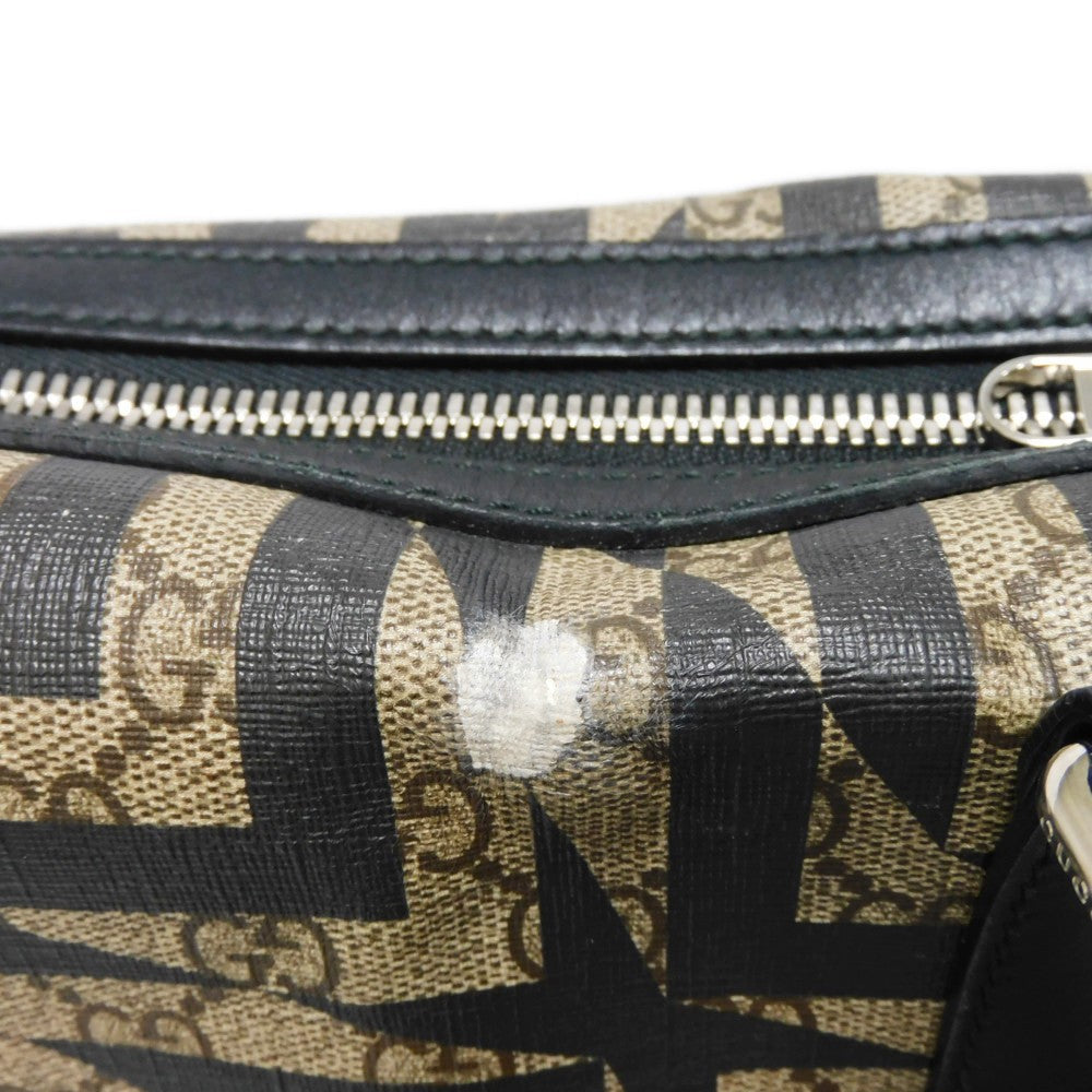 GUCCI Handbag 406384 KVX2N 9769 GG Supreme canvas (polyurethane processing) x Calfskin leather beige GG Supreme GG Kaleido Briefcase