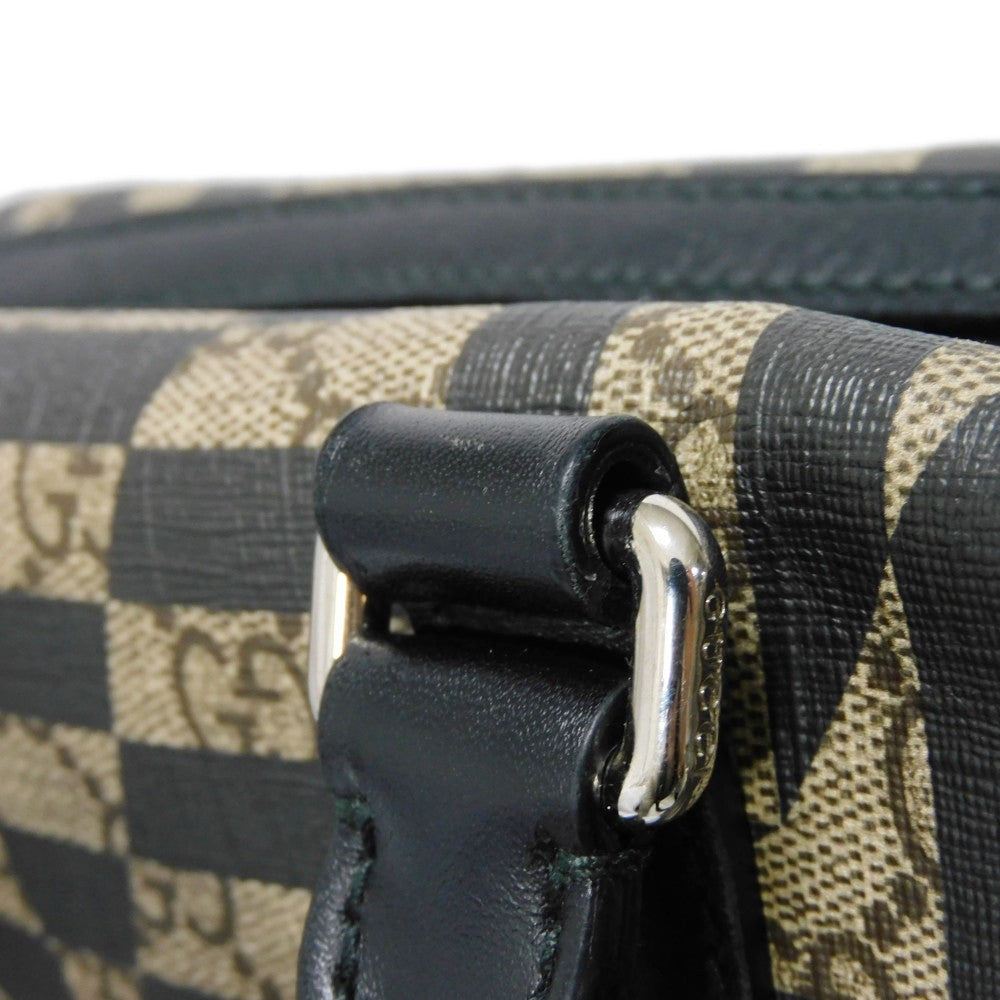 GUCCI Handbag 406384 KVX2N 9769 GG Supreme canvas (polyurethane processing) x Calfskin leather beige GG Supreme GG Kaleido Briefcase